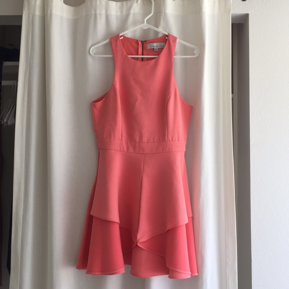 Adelyn Rae Dress, Peach, Small